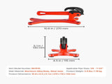 Portable Pipe Vise, Lightweight Aluminum Pipe Vise with 1/8" to 1-1/2" Clamping Capacity, Ideal for V952-BXSGHQ18112ICTI8XV0