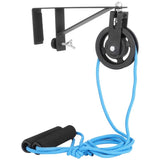 Shoulder Pulley for Physical Therapy, Over The Door Pulley Rehab Exercise, Metal Bracket, Adjustable V1369-AZ3-W-08772