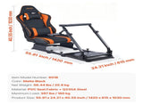 Racing Wheel Stand, Heavy-Duty Simulator Cockpit Steering Stand with Dual-Rail Dual-Arm, Fit V952-ZXZCSGSBWXSQX8MP1001V0