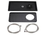 Cup Washer Stainless Steel High Pressure Pitcher Rinser Glass Cleaning Tool with Drain Tray for Home V1294-YM0901-3118240126711