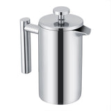 350ML Double Wall Stainless Steel Coffee Maker French Press Tea Pot with Filter V1294-YM0722-JY01656
