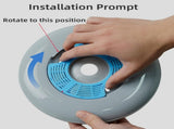 Stainless Steel Floating Pet Water Bowl - 4L Splash Proof Cat Dog Bowl with Filter - No Spill V1259-PET-01-BOWL-40L