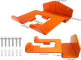 Hanging Hooks - 2 Storage Hooks - Garden Tool Hanging System - Tool Holder - Wall Bracket - Screws V1188-MS101-02217-1