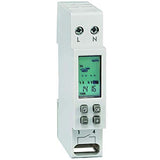 LEGRAND, MicroRex D11 Basic 003710 Timer Switch Digital with 7 Day Program Directly on The Device V1202-V1-LEG003710
