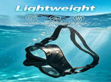 High definition tempered glass scuba diving low volume diving mirror,white V1363-OS-16-WHITE