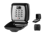 Key Lock Box, Wall Mounted Key Storage Box with 12-Digit Keyboard Combination, Resettable Code, V1192-AZ-W-16024