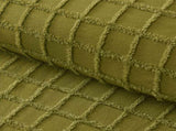 Vintage Design Homewares Parquet Cacti Green Polyester Cotton Quilt Cover Set Single V442-HIN-QUILTCS-PARQUET-CACTIGREEN-SB