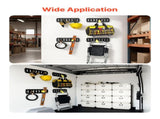 E-Track Tie-Down Rail Kit, Pack 0.4 m E Tracks Set, 21 Pcs Includes 2 Ratchet Straps & O-Rings & V952-SPEXGD13FT15AAGQD001V0