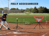 7x7 ft Baseball Softball Practice Net, Portable Baseball Training Net for Hitting Catching Pitching, V952-77YCDPJXLW77Z9CFSV0