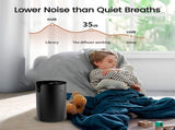 Essential Oil Diffuser for Home Quiet Smart Auto Aroma Diffuser Dual Nozzle Anti-Leakage 20ML Small V1294-YM0901-HS7012B