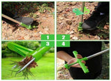 39inch Weed Puller Long Handle Weeder Hand Tool V1366-AZ2-W-15656