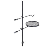 Swivel Campfire Grill Heavy Duty Steel Open Fire Cooking Grate Adjustable V952-LSYYKJDGL1414CJXOV0