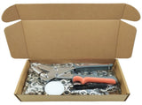 Heavy Duty Grommet Tool Kit, 500 pcs 10mm Grommets, Eyelet Tool, Press for Tarp, Grommet Kit, V1192-AZ-W-2761