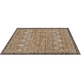 VEVOR Large Area Rug 2286 x 2896 mm Anti-Skid Floor Mat Vintage Brown Green V952-JXDDT7595FTFU6UQD001V0