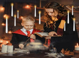 Flameless Floating Candles with Wand20 Pcs Magic LED Hanging Taper CandlesFlickering Battery V1107-129-15016