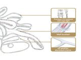 0.76M Christmas Lights 216 LED Bell Motif Light Decorations Jingle Jollys XMAS-MOT-D-BELL-MC