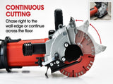 BAUMR-AG Wall Chaser Machine Concrete Chasing Tool Electric Saw Brick Grinder V219-SAWWCSBMRA5X2