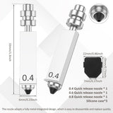 3Pcs Integrated Hardened Steel Nozzles with Anti Leakage Integrated Design Supports High Speed V1366-AZ2-W-15015