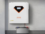 Hybrid Solar Inverter, 6000W, All in One Pure Sine Wave Power Inverter Charger, 220V AC, with V952-LWGPNKYTJ23038TOPV7
