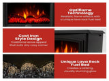 Dimplex 2kW Casper Optiflame Portable Electric Stove CAS20N-AU