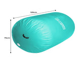 Powertrain Inflatable Air Barrel Exercise Roller 120cm x 75cm - Green IFR-1275-GN