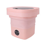 6.5L Washing Machine Folding Portable Automatic Deep Cleaning Wash and Spin Dry Washer with Water V1294-YM0703-3113230146819