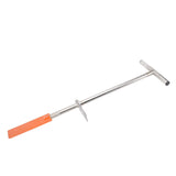 Dibble Bar Planting Tool with Foot Pedal Stainless Steel T Handle Spade Shovel for Digging V1294-YM0901-3111250007411