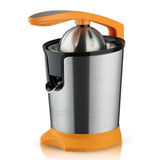 Electric Citrus Juicer with Stainless Steel Body and Dual-Color Press Arm Effortlessly Squeeze V1341-ZY-5L3VCSWE-BLACK