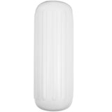 4 Ribbed Boat Fender 10" x 28" White Center Hole Bumper Mooring Protection V952-DNB10X28YCTWBS001V0