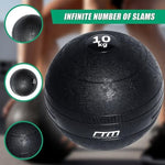 10kg Slam Ball No Bounce Crossfit Fitness MMA Boxing BootCamp V63-821103