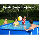 Bestway Swimming Pool 400x211x81cm Steel Frame Above Ground Pools 5700L BW-POOL-400CM-56512