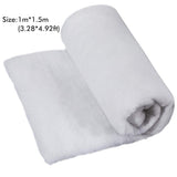 Christmas Snow Cover Blanket Artificial Cotton Blanket for Christmas Tree Skirts Backdrop V1294-YM0717-10118814