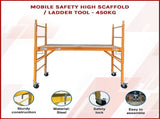 Mobile Safety High Scaffold / Ladder Tool -450KG V63-784