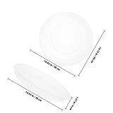 4pcs Plastic round Plant Saucer Tray for Flower Pots, Water Collection V1366-AZ2-W-18228