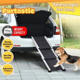 Furtastic Heavy-Duty Aluminium Telescopic Pet Ramp RAM-PET-TC2