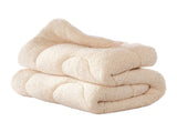 DreamZ Mattress Topper 100% Wool Underlay Double MT1003-WOOL-D-WH