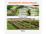 Metal Landscape Edging, 8 Packs 72 in Rust-Resistant Aluminum Alloy Landscape Edging, Bendable V952-LZJSPZ8PCS72VOIEEV0