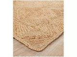 Natural Jute Rug 220 x 150cm for Living Room LSB-69097