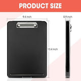 6 Pack Clipboard with Storage, High Capacity Storage Clipboard 8.5 x 11 with Pen Holder, Letter / A4 V1107-120-14145