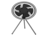 Tripod Fan 10000mAh 3 Gears Adjustable Timing Function Portable Desktop Fan with Light for Outdoor V1294-YM0715-3113220111712