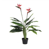 Artificial Bird of Paradise Plant 110cm V637-DP1009692N-RED