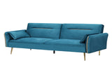 Levede 3-Seater Sofa Bed Convertible SOFABED1004-GN