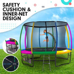 Kahuna Rainbow 8 ft Trampoline TRA-KAH-08-RB