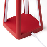 Lexon Lantern Portable Lamp With Built-In Wireless Charger - Red V398-LD-LH94DR
