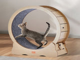 Cat Exercise Wheel, Large Cat Treadmill Wheel for Indoor Cats, 35.8 inch Cat Running Wheel with V952-MZMPBJYMSMDBCOLWSV0