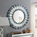 Wall Mirror MDF Smokey Silver And Grey Clear Image MRR-05 V43-MRR-05