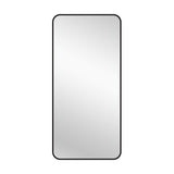 Black Metal Rectangle Mirror - Medium 80cm x 170cm V292-MIRR-MTL022