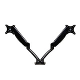 Artiss Monitor Arm Gas Spring Dual Desk Mount Screen Holder MA-D-GAS-BK