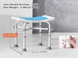 Shower Chair, Adjustable Height Shower Stool with Crossbar Support, Shower Seat for Inside Shower or V952-LYDFXLHJPEWFYGW6TV0