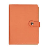 Leather Journal 160 Pages Wide Lined Refillable 6 Rings Binder Covers Business Journal V1192-AZ-W-23340